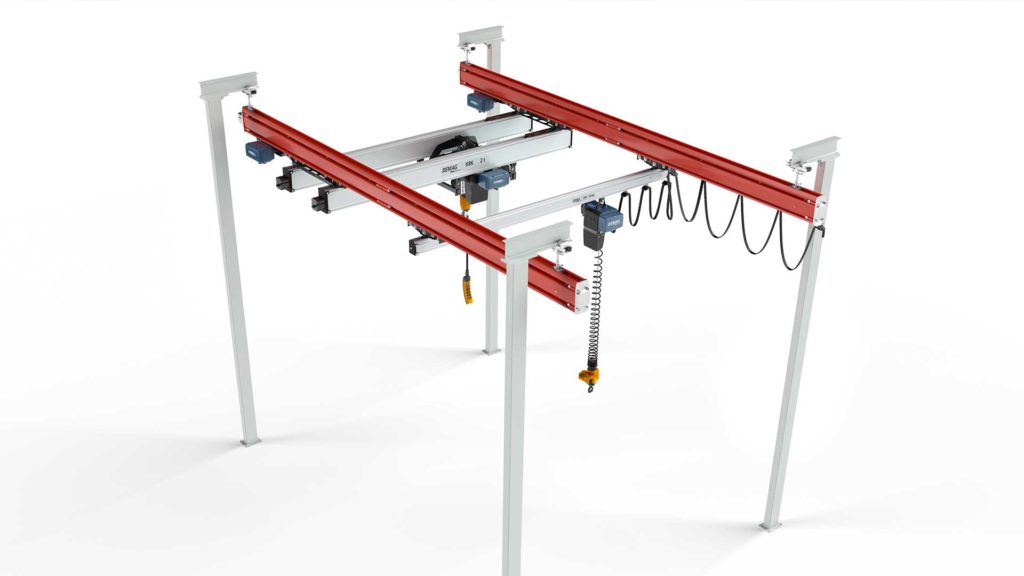 Demag Lamppost Style Freestanding Workstation Crane