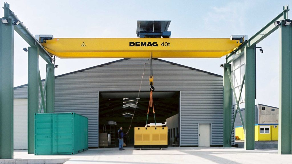 DemagCraneFullOutdoor Demag Cranes