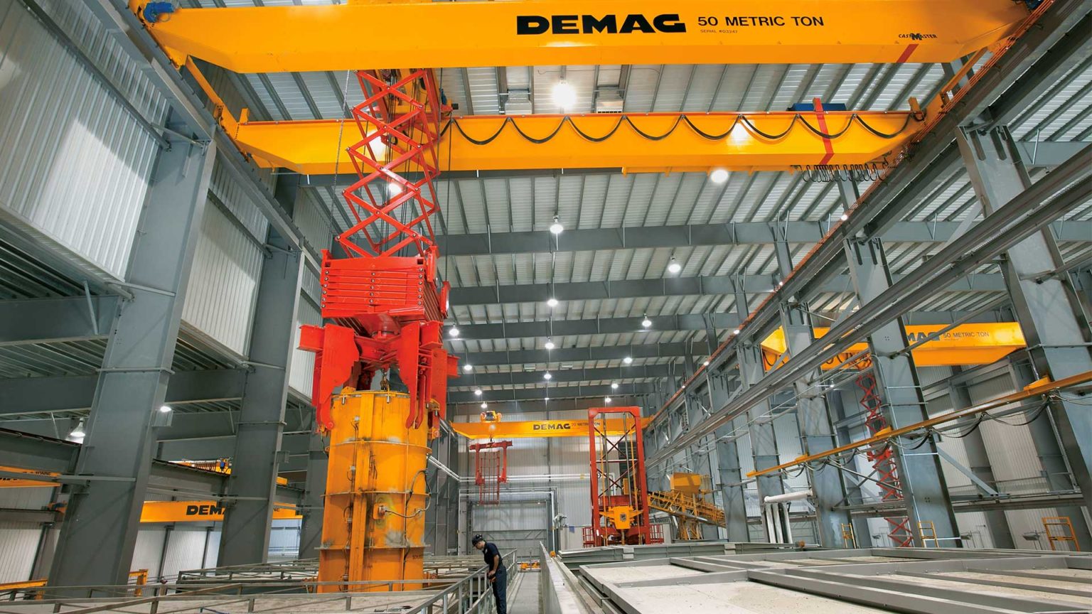Precast Cranes Precast Industry Cranes Demag