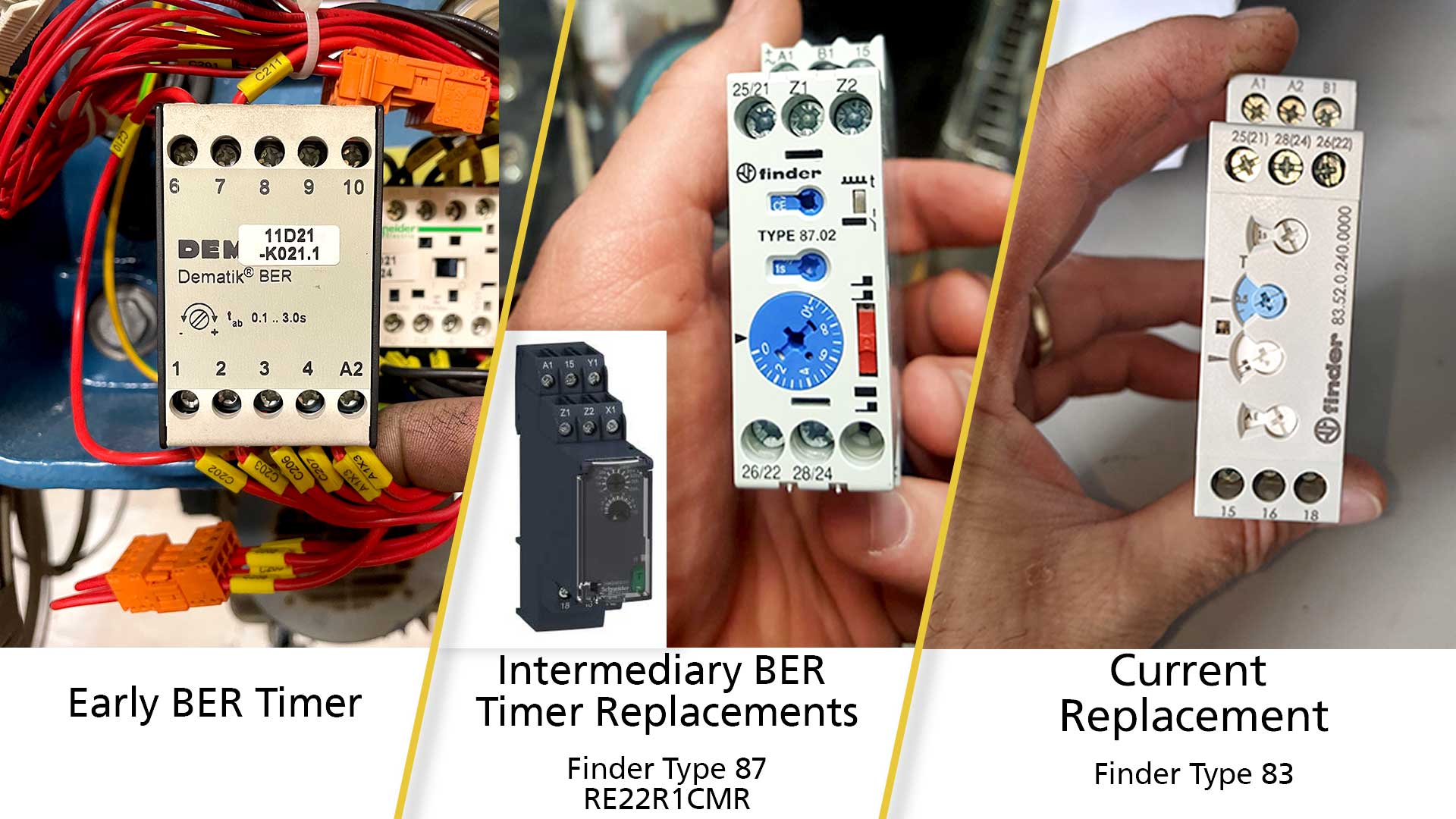 Understanding the BER Brake Relay on a Demag Wire Rope