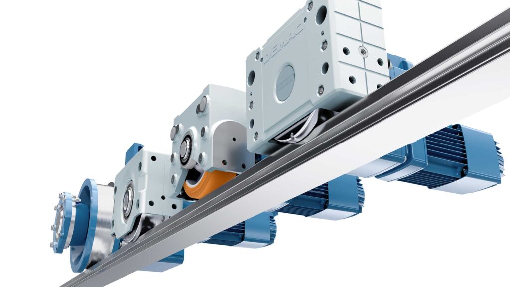 wheels in warehouse automation | Demag Cranes